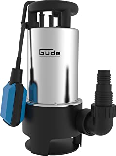 Güde 94639 GS 1103 Pi Bomba sumergible de aguas residuales- 230 V- 1100 W- Plata-Azul-Negro